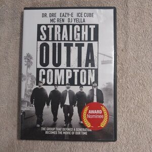 Straight Outta Compton (DVD) Story Growing up About N.W.A Rappers